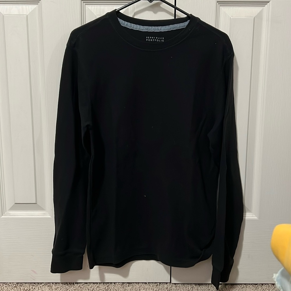 Boys Black long sleeve shirt